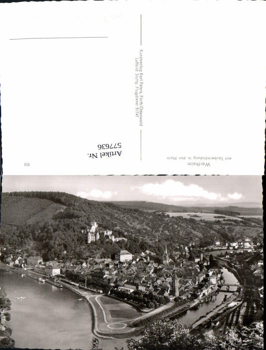 577636, Wertheim m. Tauber estuary id Main