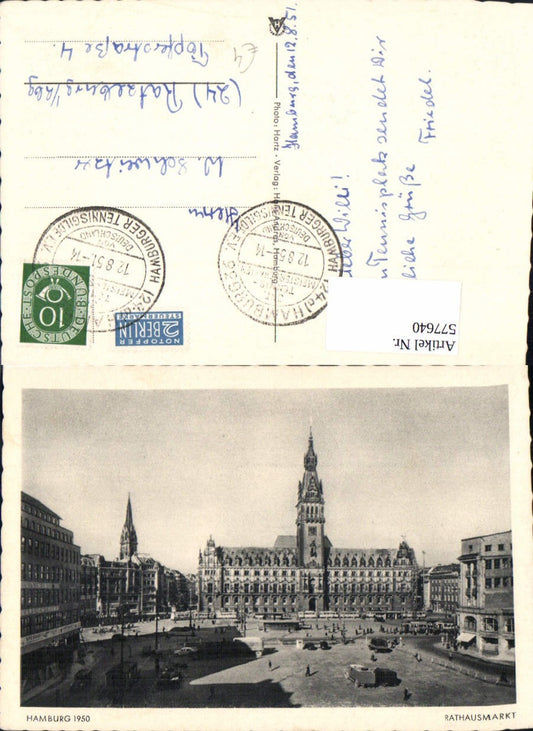 577640,Hamburg Rathausmarkt Rathaus