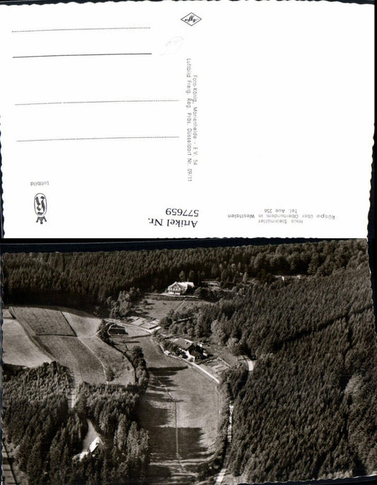 577659,Luftbild Rüpse über Oberhundem Kirchhundem Haus Steinmüller