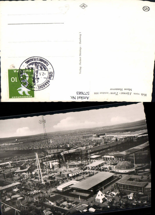 577683,Hannover Messe Blick v. Hermes-Turm