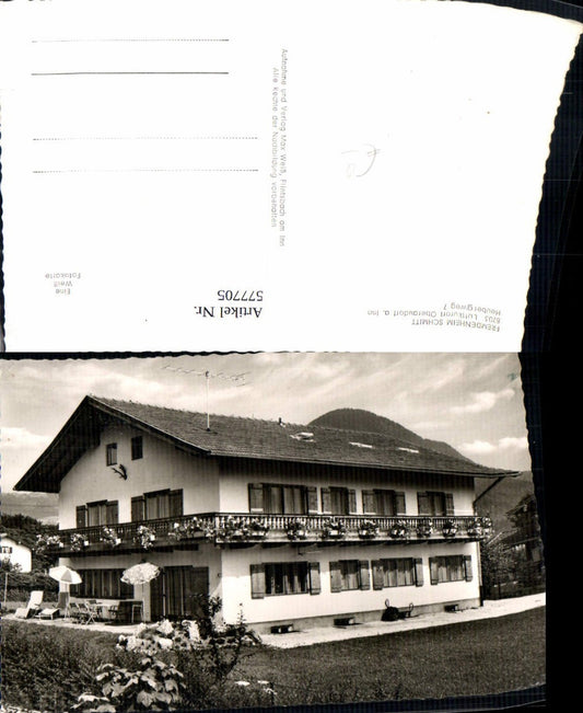 577705, Photo Ak Oberaudorf a. Inn Guesthouse Schmitt