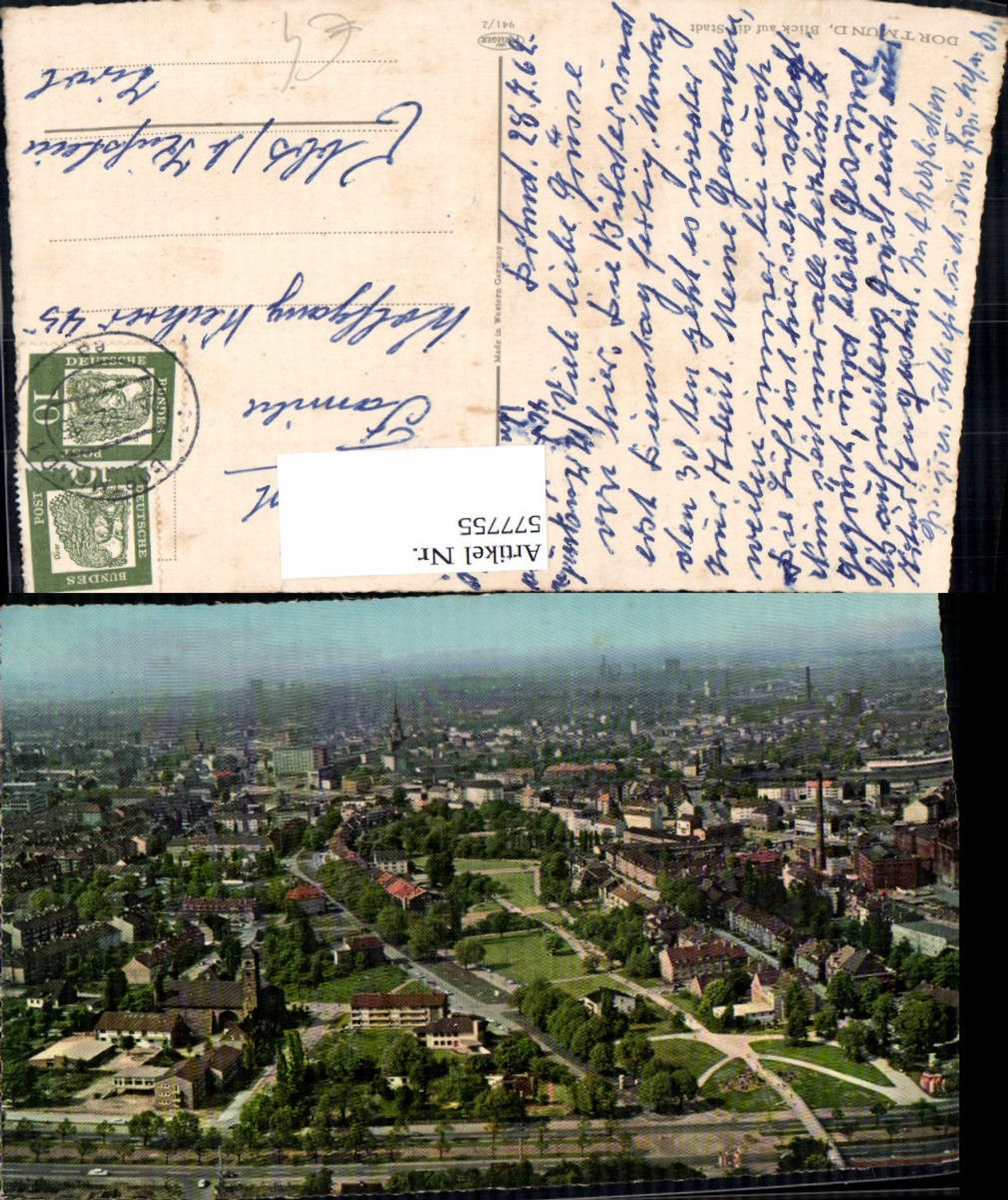 577755,Dortmund Blick a. d. Stadt