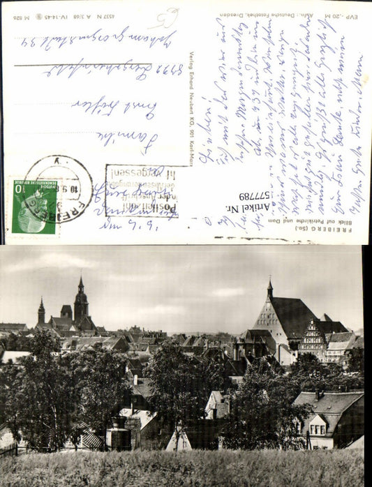 577789,Freiberg Blick auf Petrikirche u. Dom