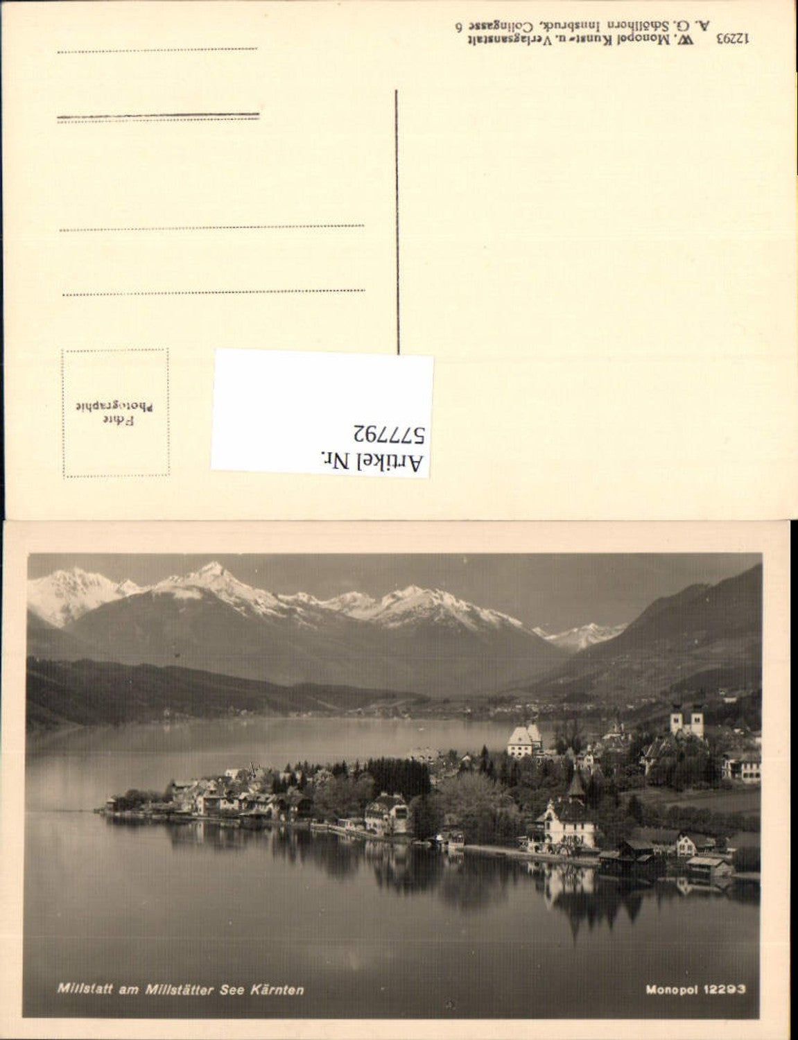 577792,Millstatt am See Millstättersee