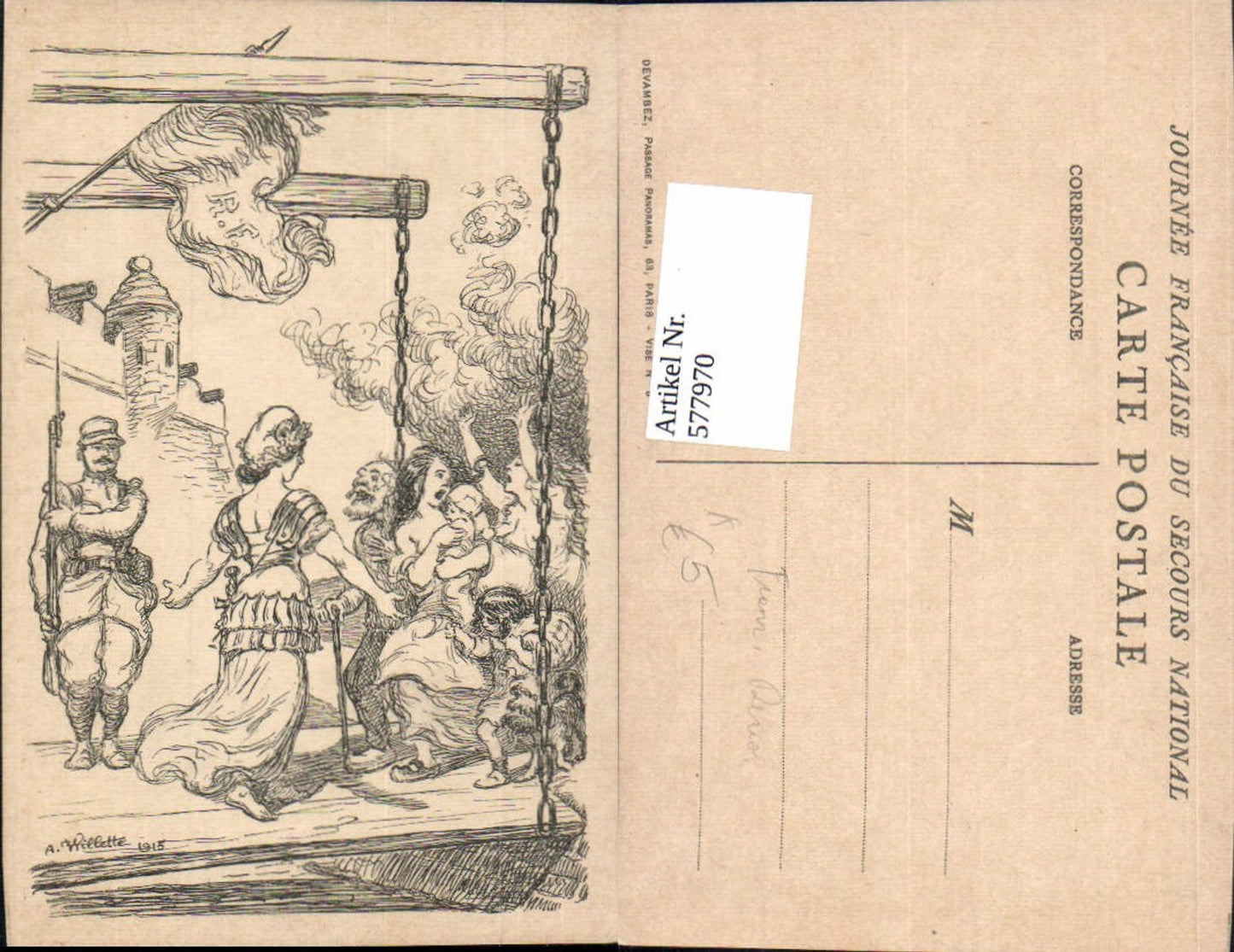 577970,Künstler Ak A. Willette Franz. Revolution Frühe Neuzeit France