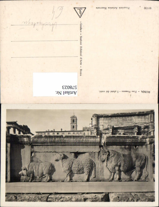 578023,Roma Rom Foro Romano I plutei die rostri Forum Romanum Archäologie Ausgrabung