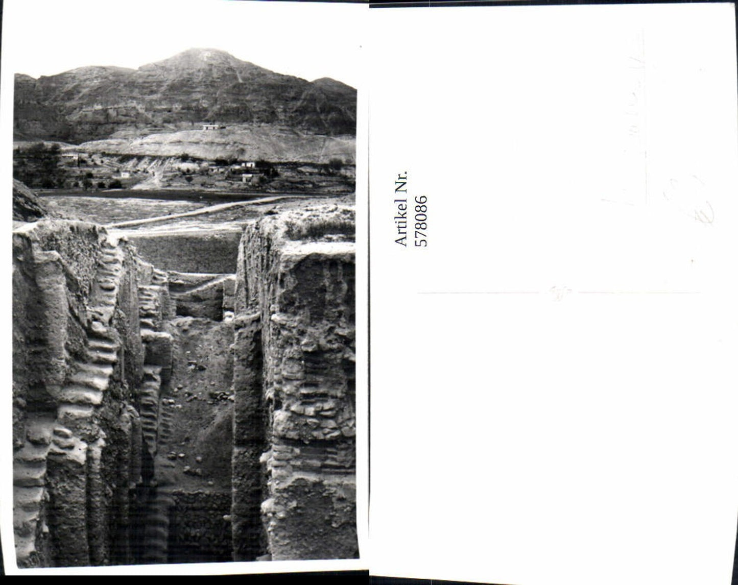 578086,Foto Ak Archäologie Ausgrabung