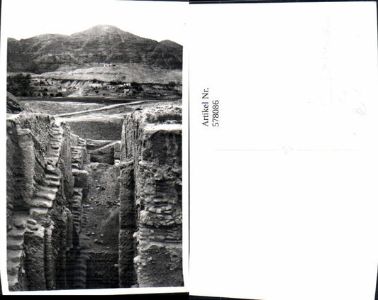 578086,Foto Ak Archäologie Ausgrabung