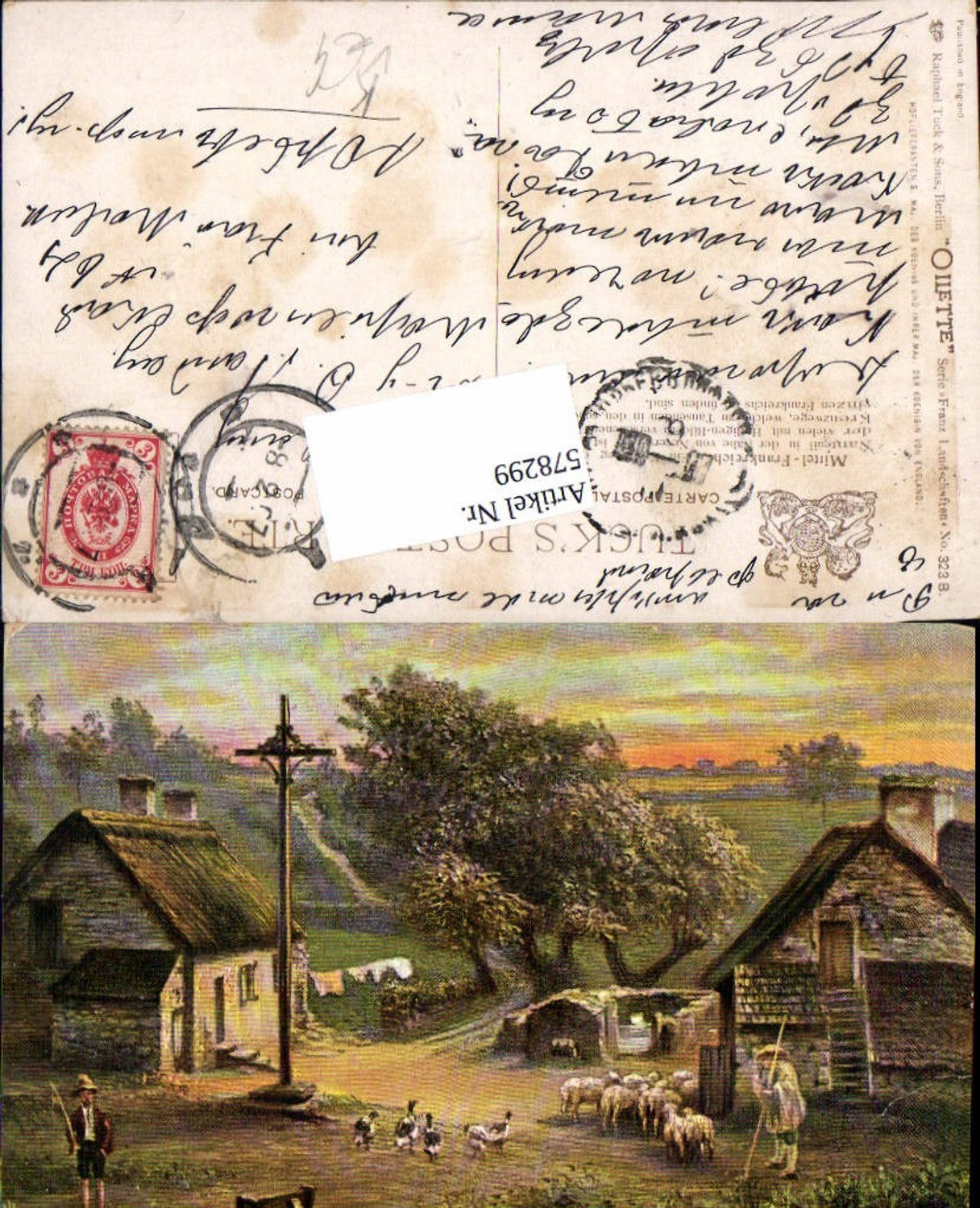 578299,Künstler AK Frankreich Französische Landschaften pub Tuck 323 B