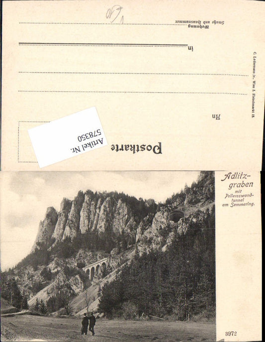 578350,Semmering Adlitzgraben Polleroswandtunnel pub Ledermann 3972