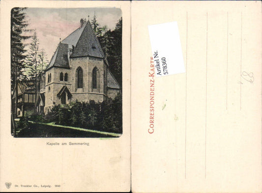 578360,Kapelle am Semmering pub Dr. Trenkler & Co. 9840