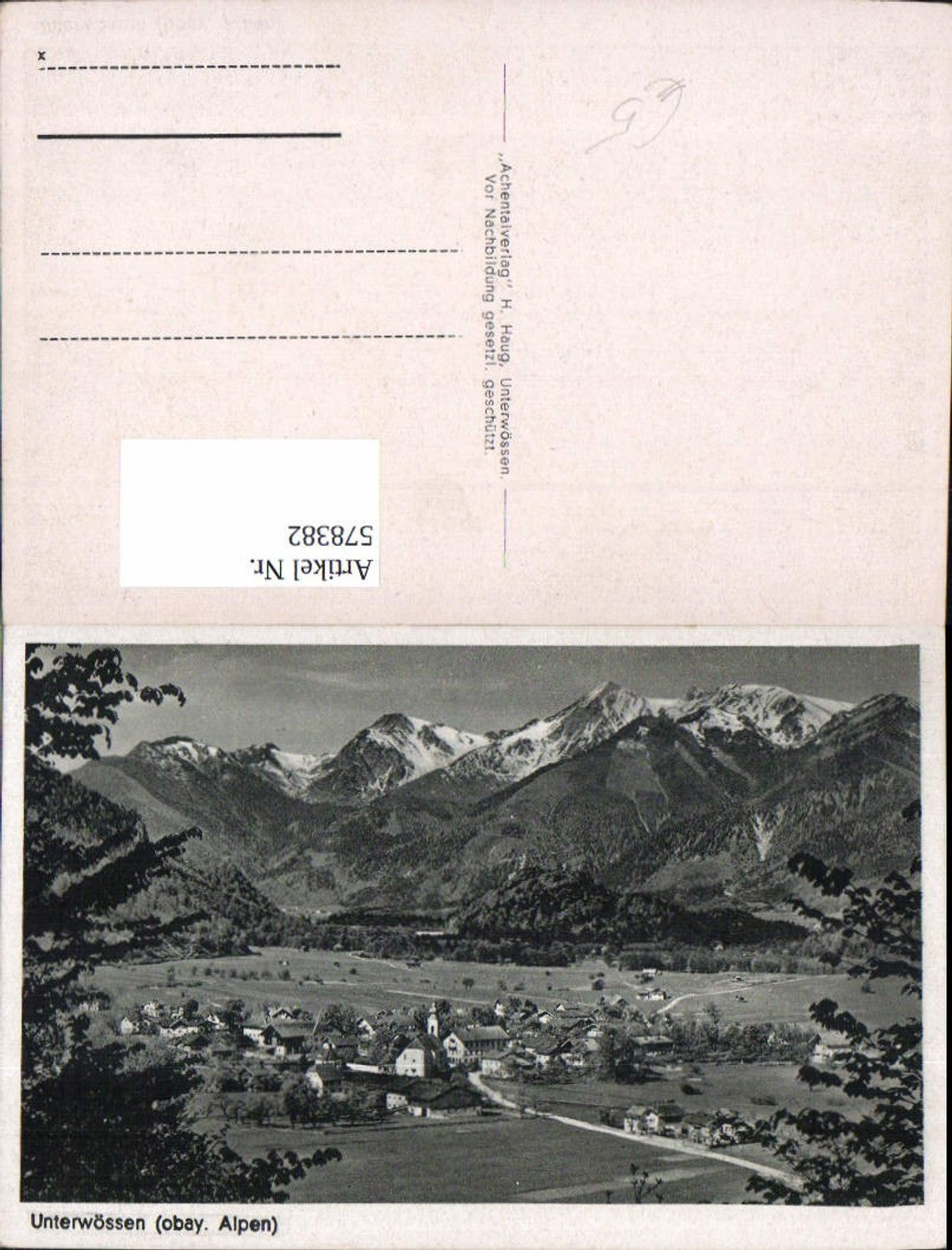 578382,Unterwössen Totale