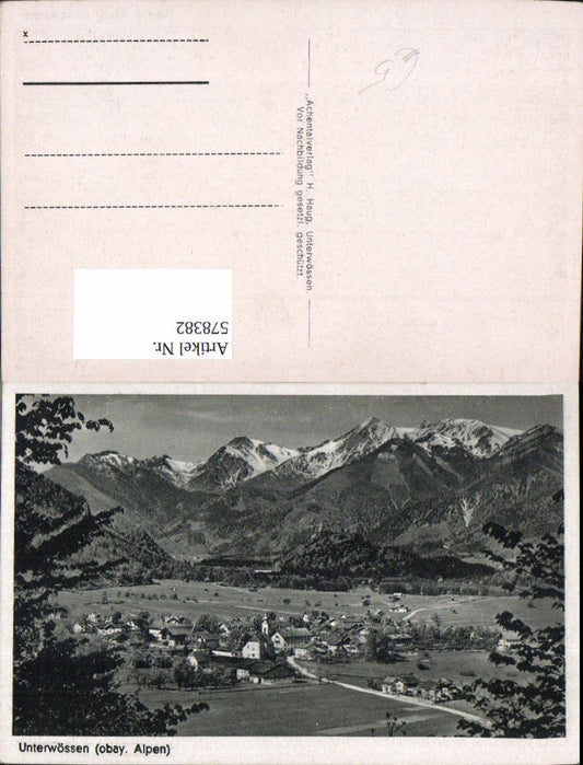 578382,Unterwössen Totale