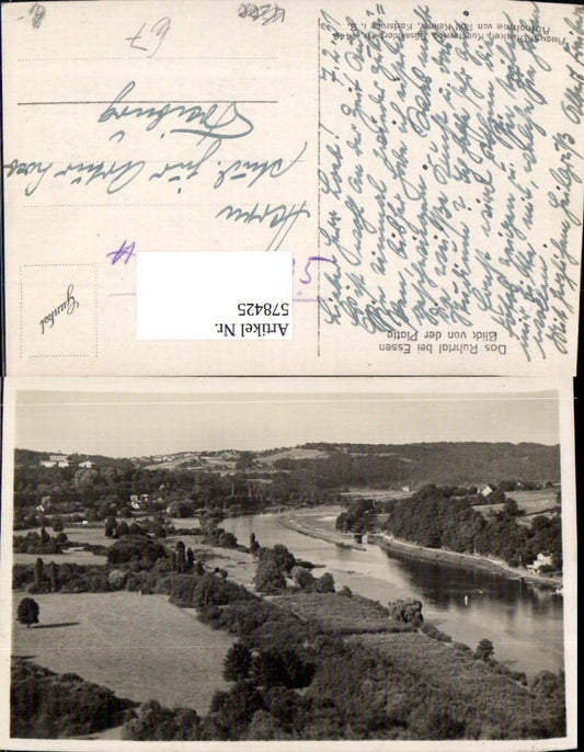 578425,Ruhrtal b. Essen Blick v. d. Platte