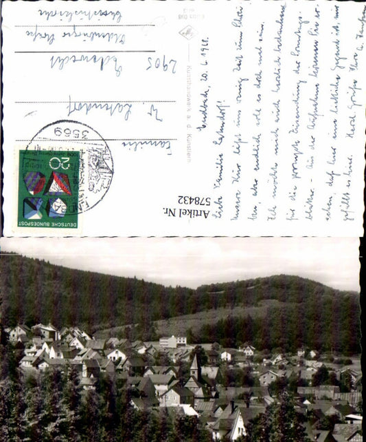 578432,Foto Ak Bad Endbach Teilansicht