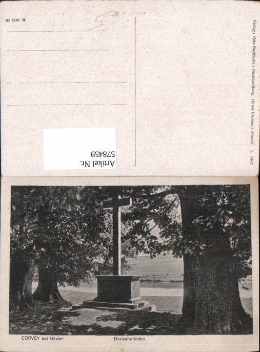 578459,Corvey b. Höxter Dreizehnlinden Kreuz