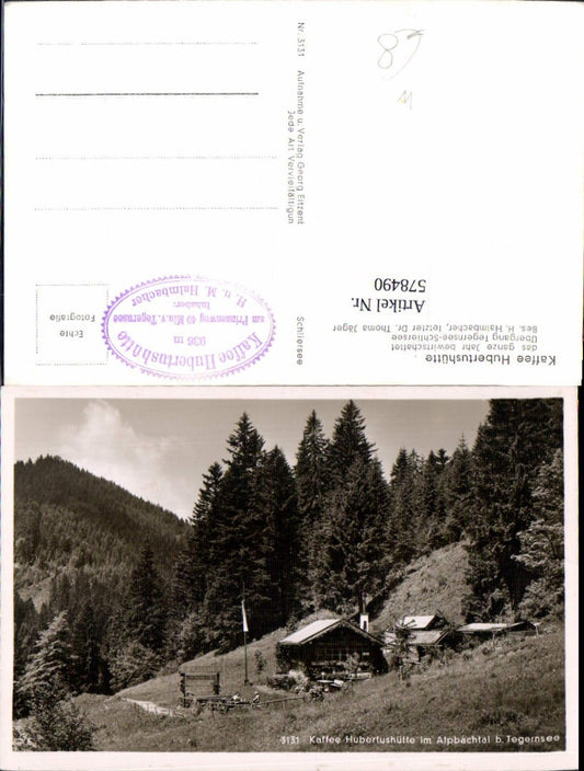 578490,Kaffee Hubertushütte Prinzenweg Fischbachau Tegernsee