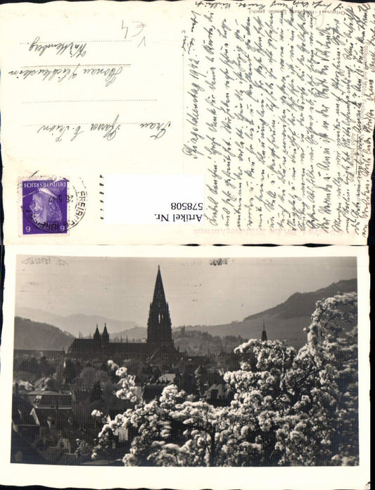 578508, Photo Ak Freiburg i. Breisgau Floral decoration pub Photo art A. Müller