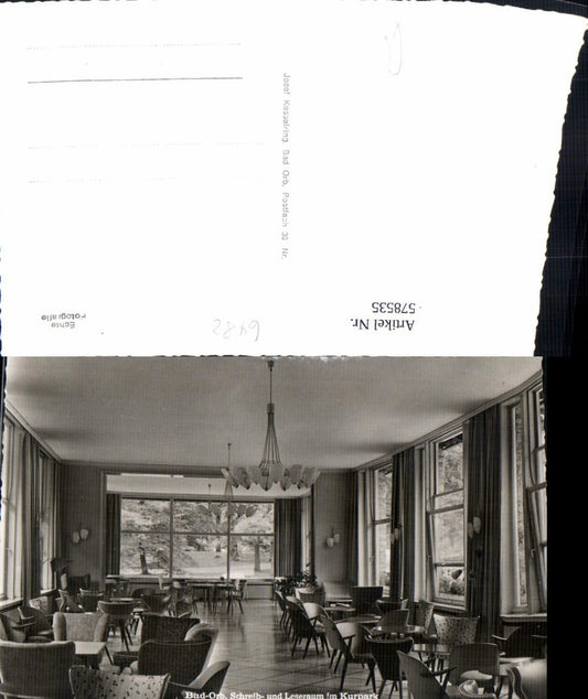 578535,Bad Orb Schreib- u. Leseraum Kurpark Innenansicht