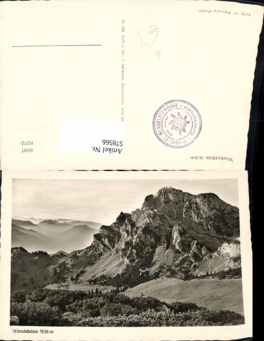 578566, Wendelstein near Bayrischzell