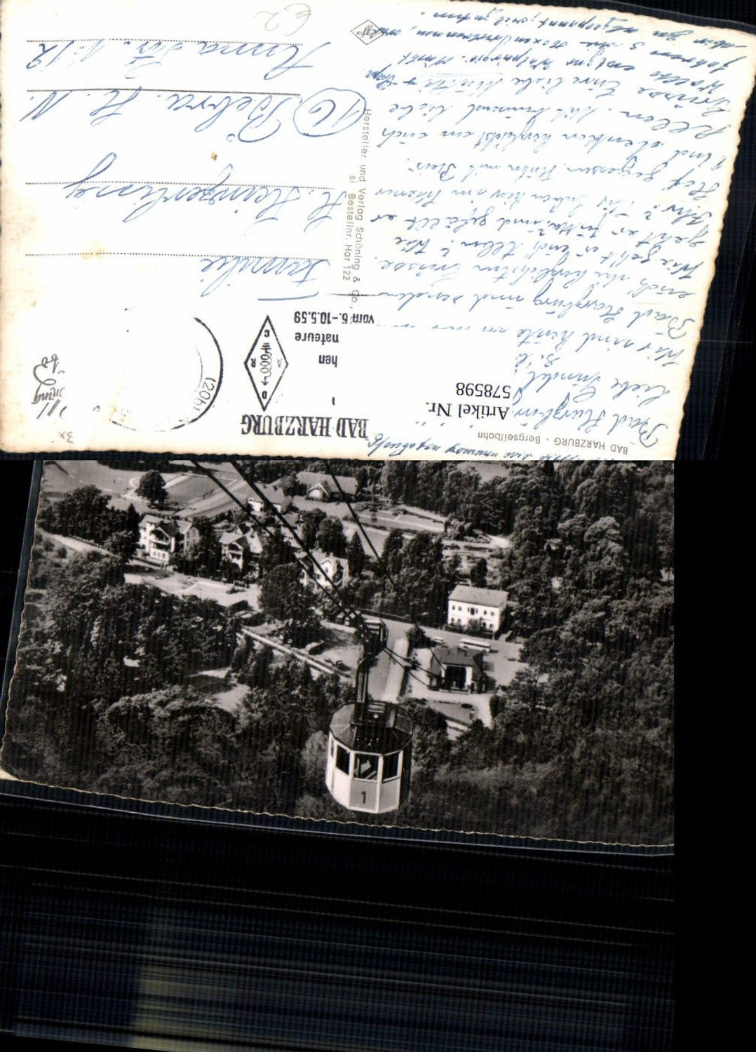 578598,Bad Harzburg Bergseilbahn Seilbahn Gondel 1