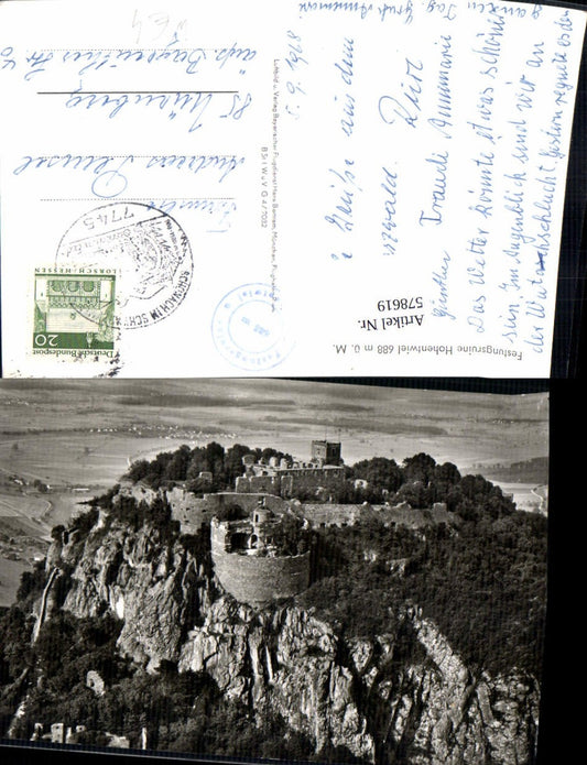 578619, Hohentwiel Fortress Ruins, Singen