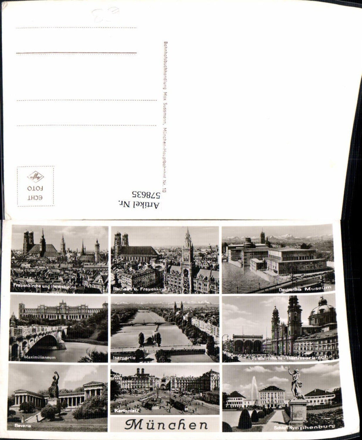 578635,Mehrbild Ak München Frauenkirche Bavaria Feldherrnhalle