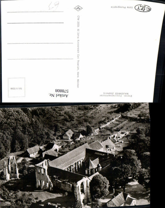 578808,Foto Ak Walkenried Zisterzienserkloster Kloster