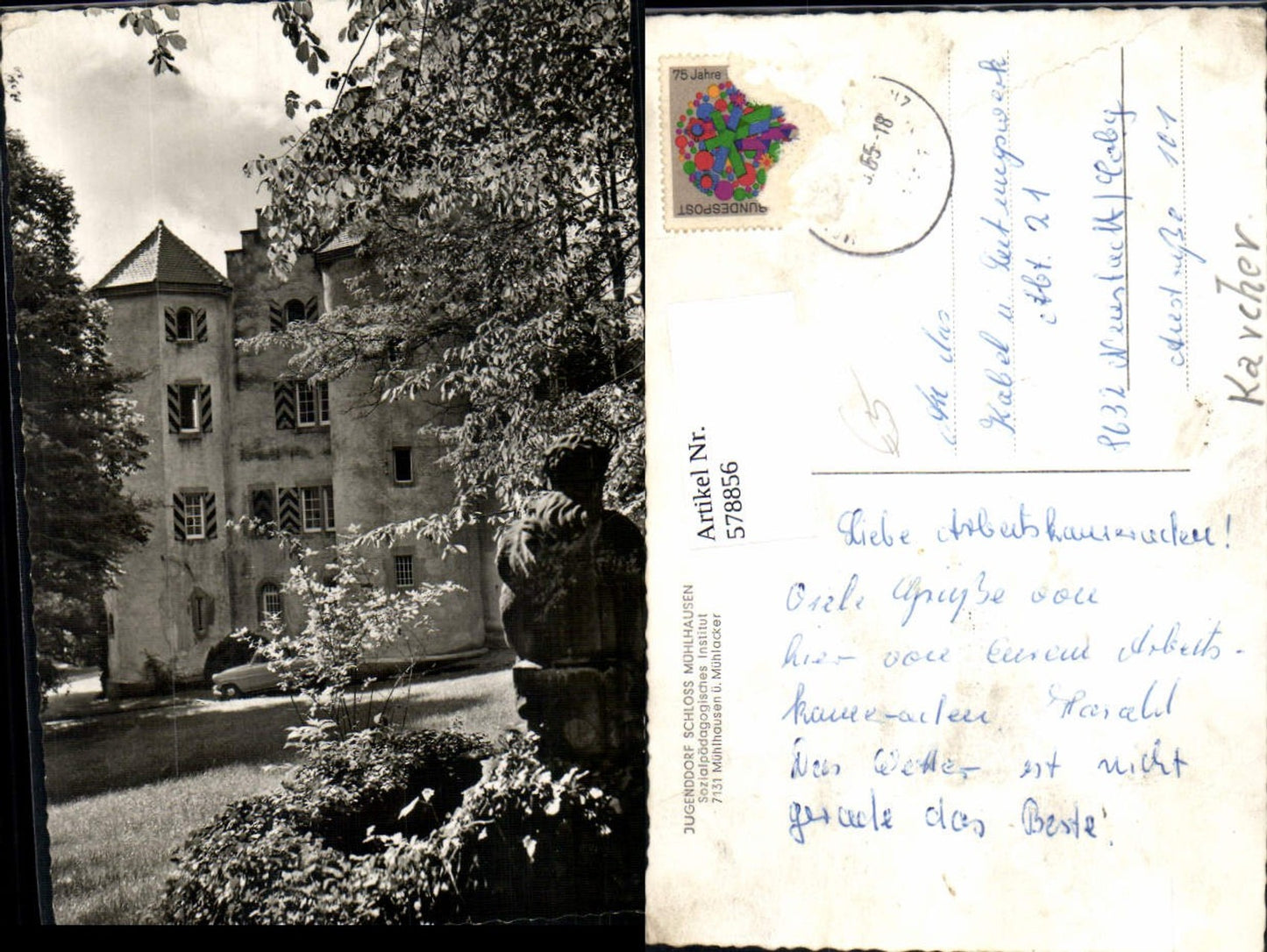 578856,Schloss Mühlhausen an der Enz Mühlacker Jugenddorf