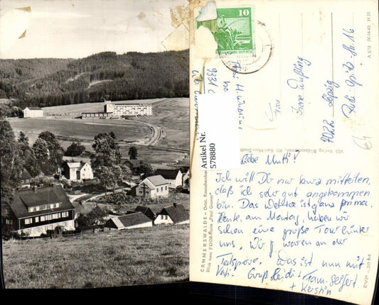 578880,Cämmerswalde Neuhausen/Erzgeb. Blick FDGB-Heim Paul Gruner