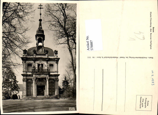 578887,Foto Ak Bonn Kloster Kreuzberg