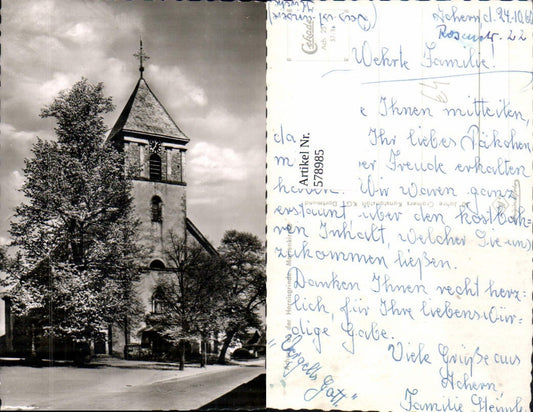 578985, Photo Ak Achern ad Hornisgrinde Marienkirche