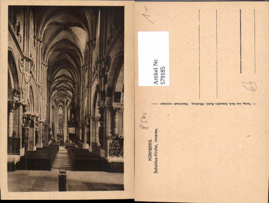 579185, Nuremberg Sebaldus Church Interior