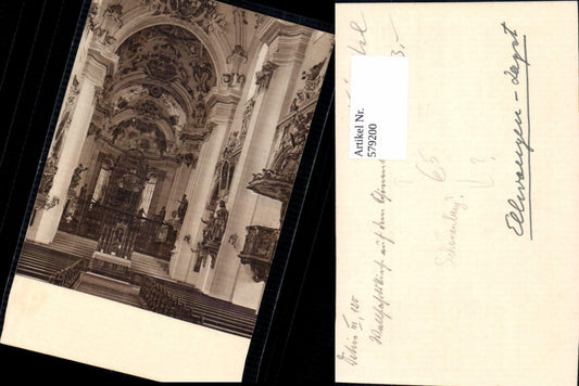 579200, Schönenberg Church Ellwangen Jagst Interior view