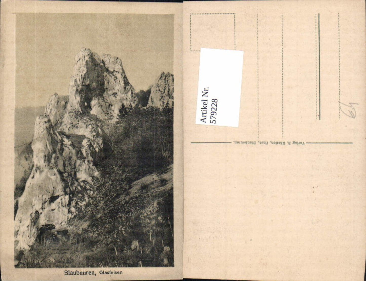 579228,Blaubeuren Glasfelsen