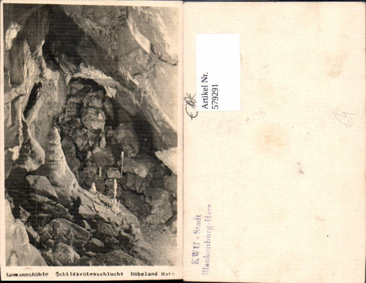 579291,Baumannshöhle Oberharz am Brocken Schildkrötenschlucht Rübeland Harz