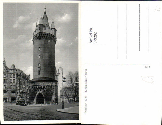 579292,Frankfurt a. Main Eschenheimer Turm