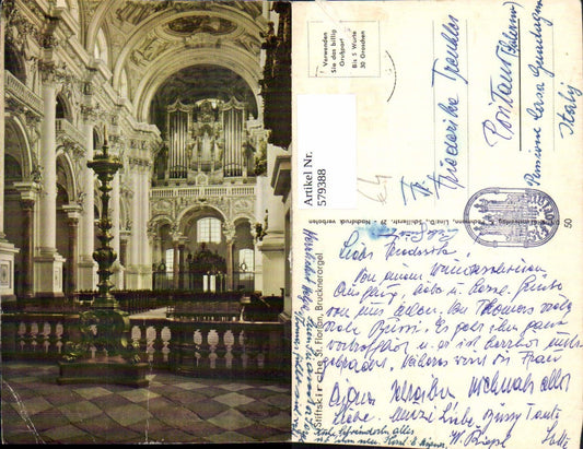 579388,Stiftskirche St Florian Brucknerorgel Orgel