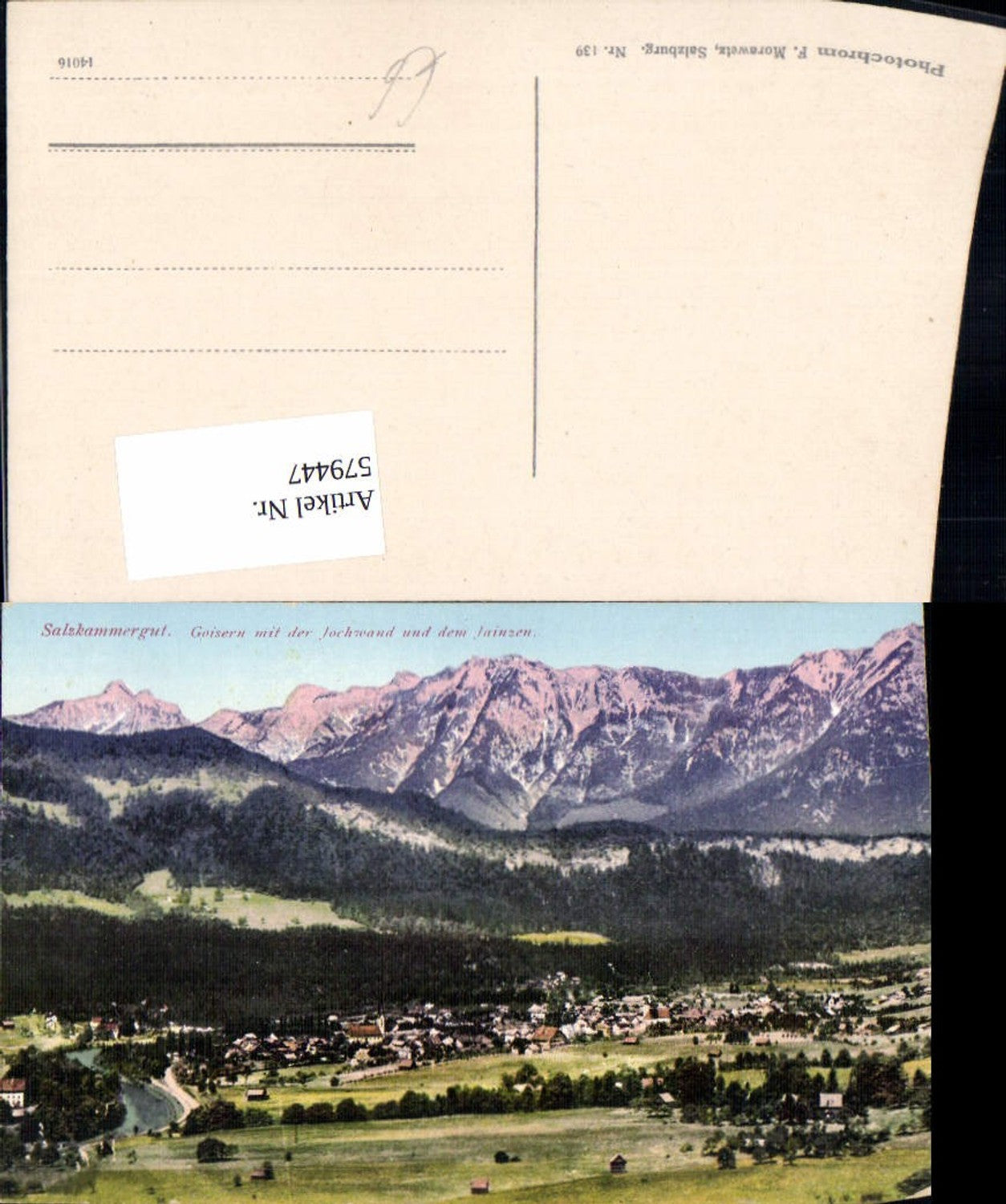 579447,Bad Goisern am Hallstättersee Jochwand u. d. Jainzen