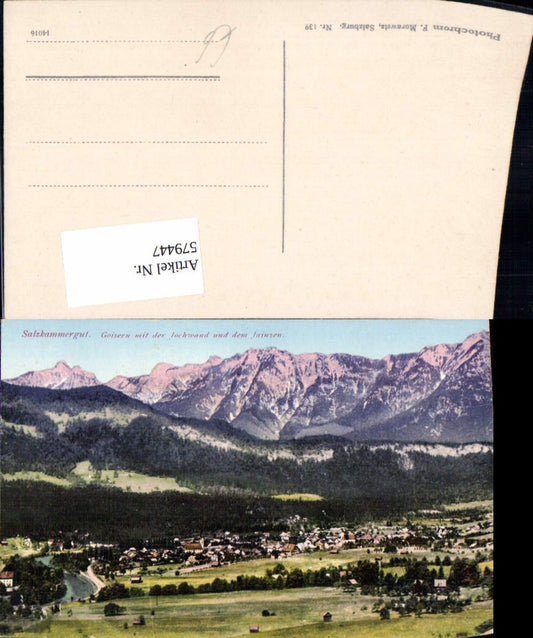 579447,Bad Goisern am Hallstättersee Jochwand u. d. Jainzen