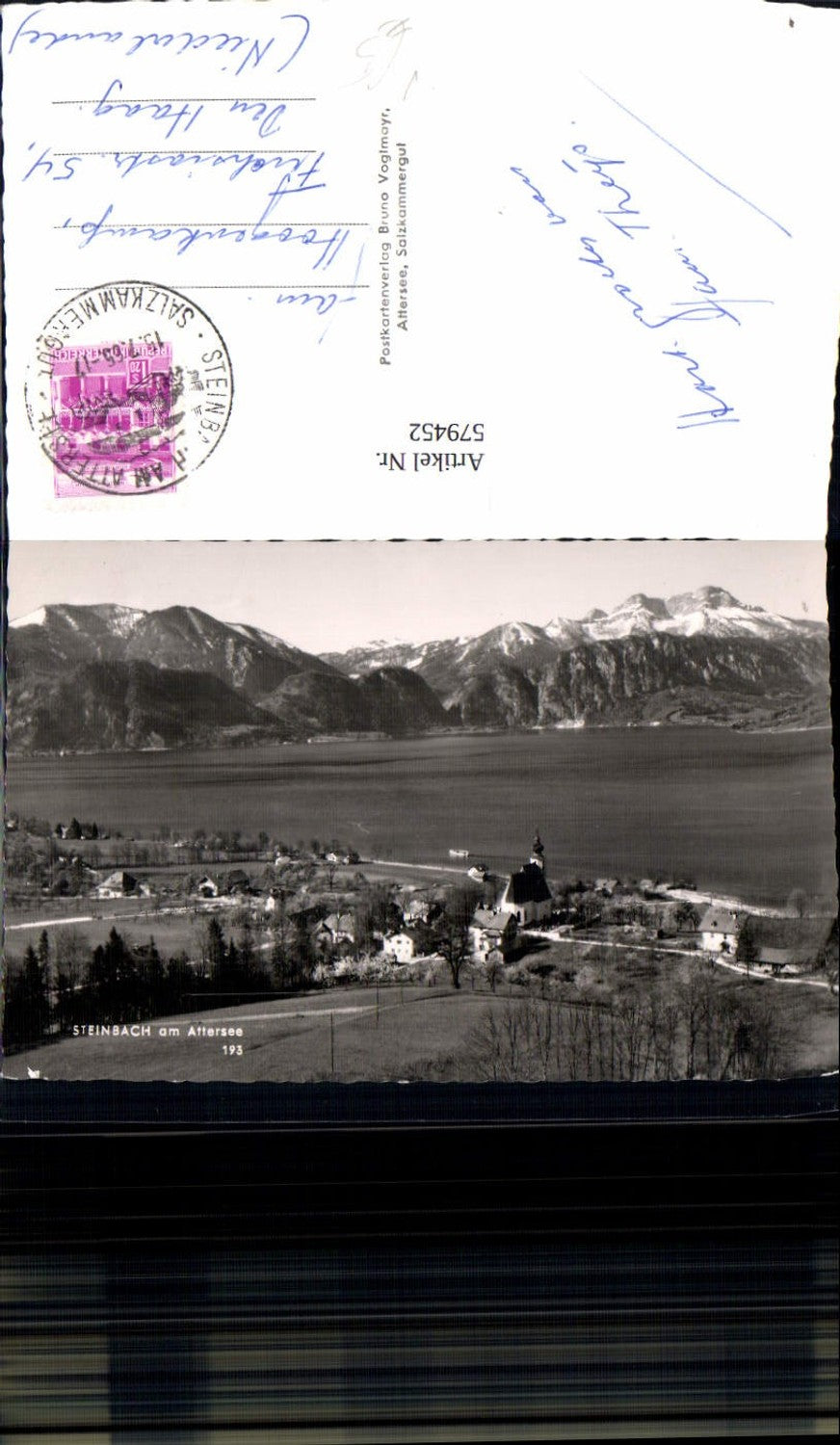 579452,Steinbach am Attersee Ansicht pub Bruno Voglmayr 193