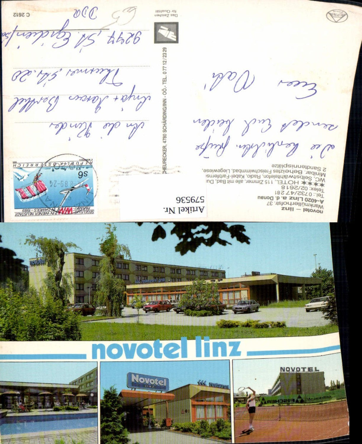 579536,Linz a. d. Donau Novotel Hotel Schwimmbad Tennis