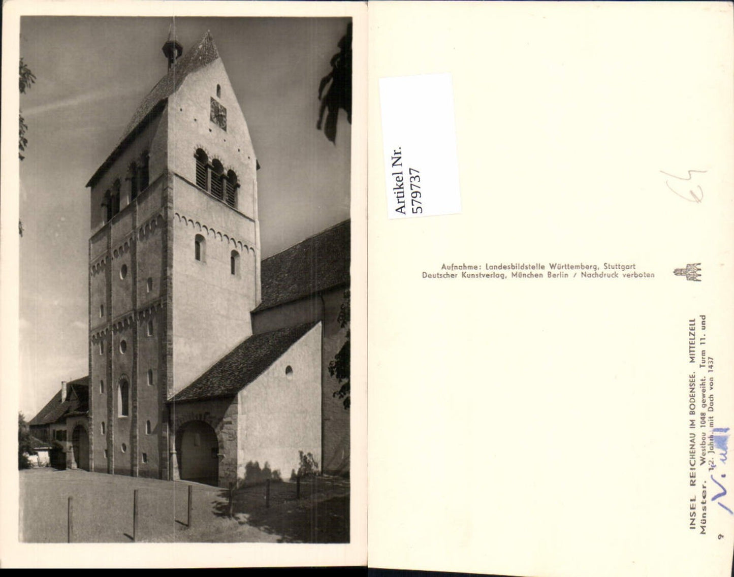 579737,Insel Reichenau i. Bodensee Mittelzell Münster