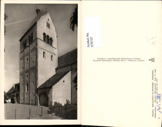 579737, Reichenau Island in Lake Constance, Mittelzell, Münster