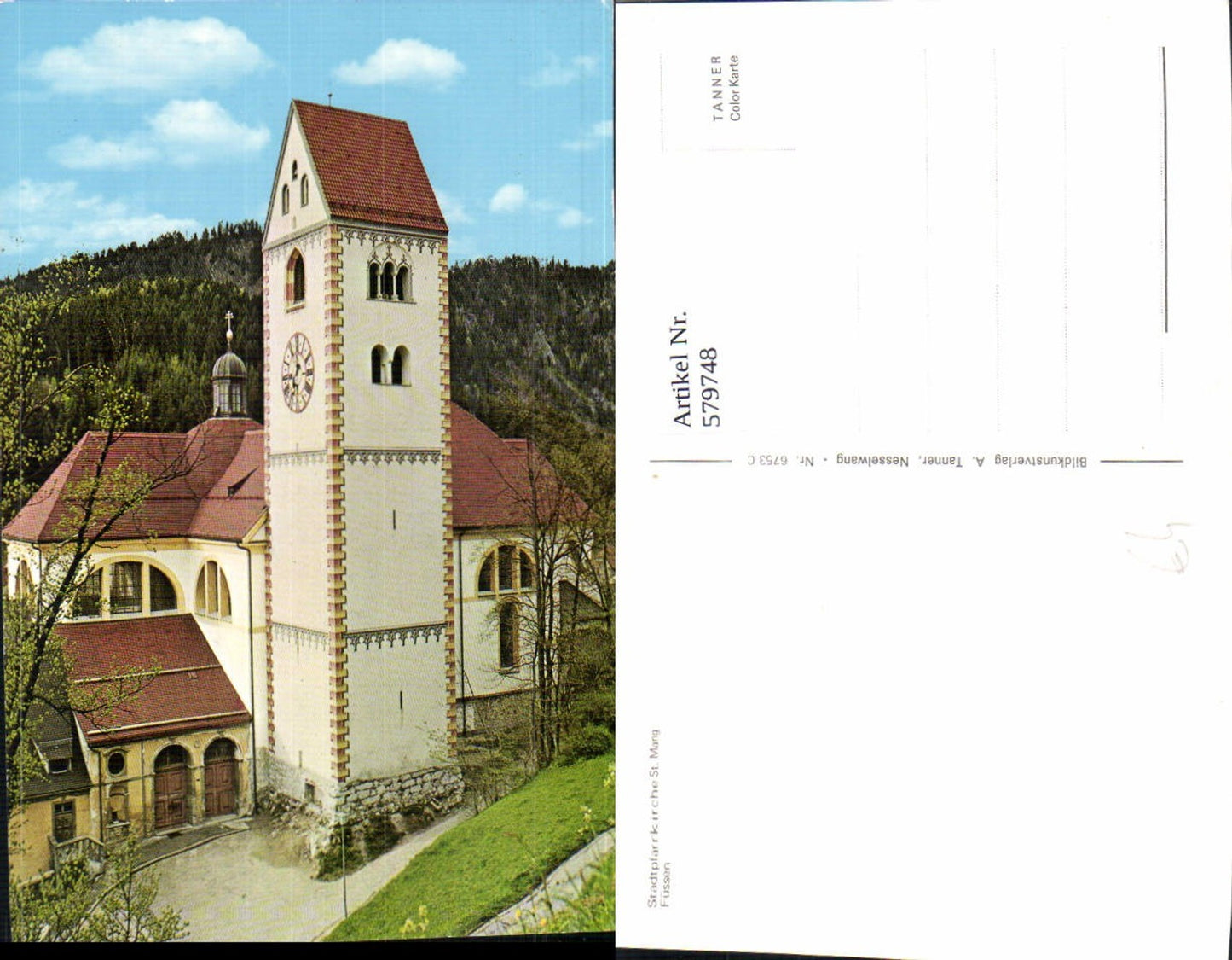579748, Parish Church of St. Mang, Füssen