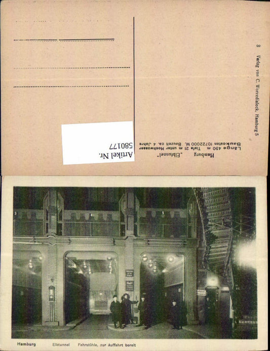 580177,Hamburg Tunnel Elbtunnel Fahrstühle Aufzug