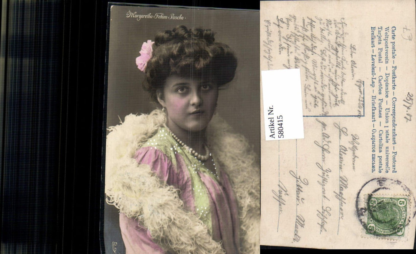 580415,Margaretha Fehim Pascha Schauspieler