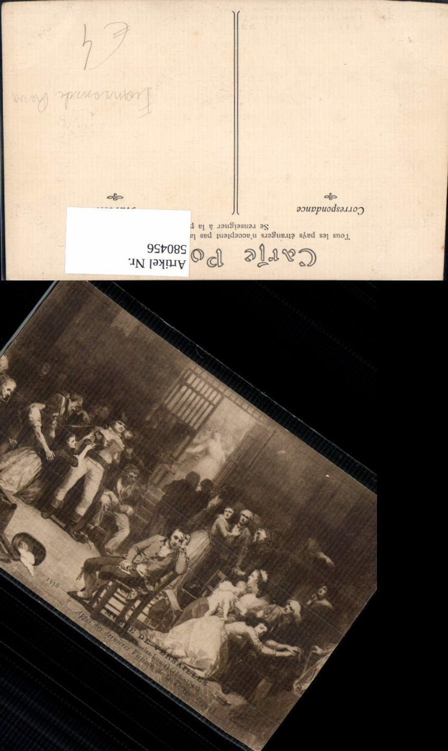 580456,Künstler Ak C. L. Müller Appel des dernieres Victimes de la Terreur 19 Jhdt.  Französische Revolution