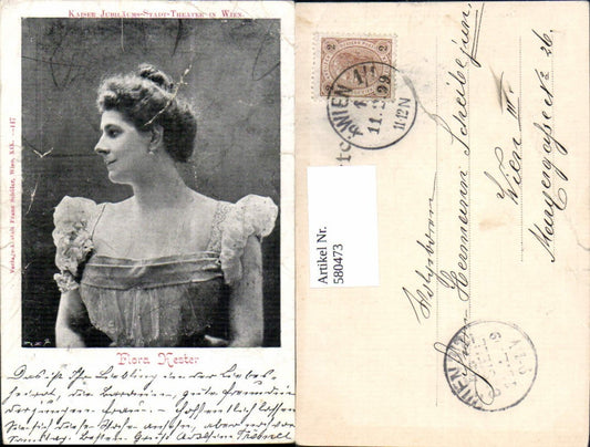 580473,Schauspielerin Flora Kester Theater Wien