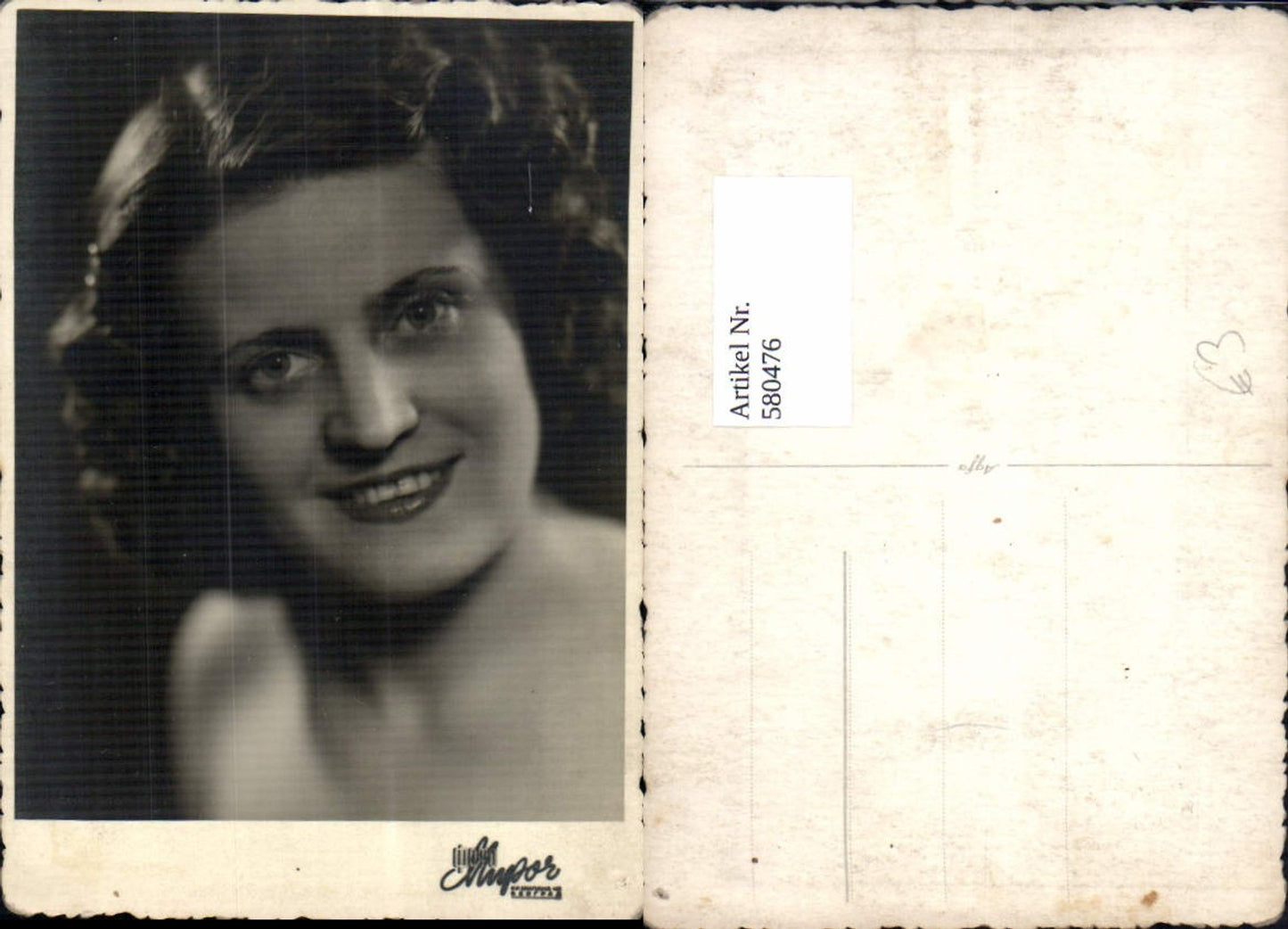 580476,Foto Ak Schauspielerin Portrait